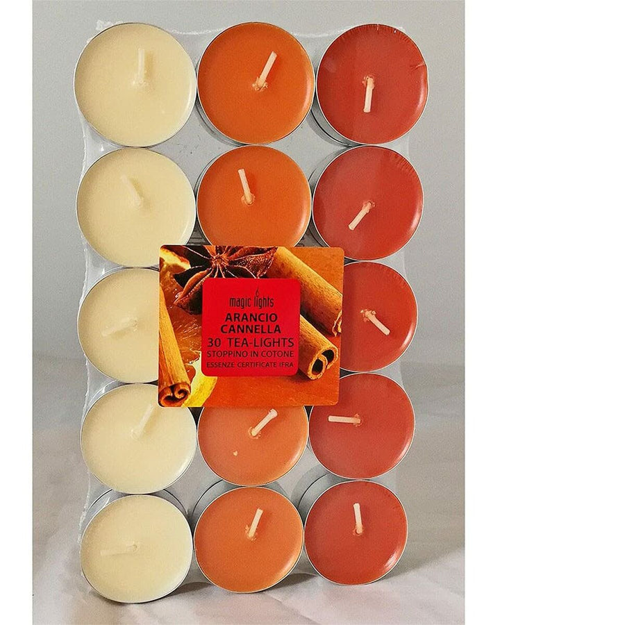 Scented candles Magic Lights Orange Cinnamon Wax