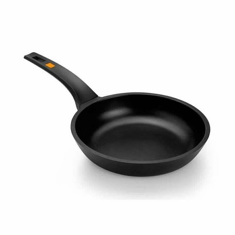 Sauteeing pan BRA A271216 Ø 16 cm Black Aluminium (1 Unit)