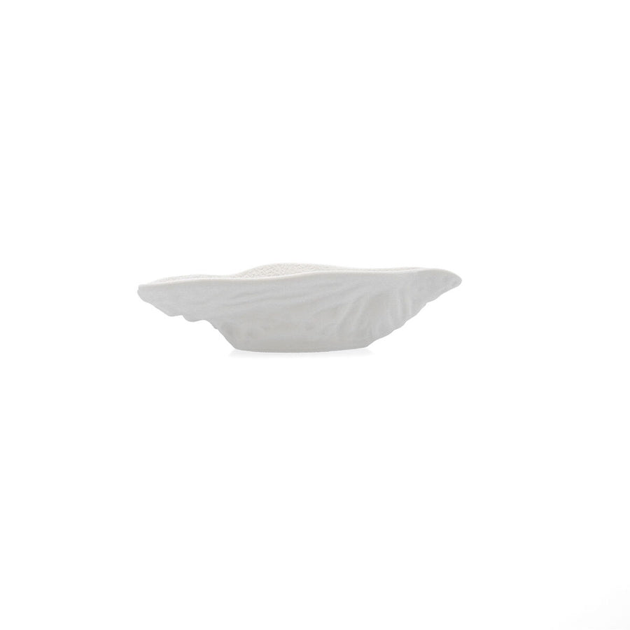 Bowl Bidasoa Fosil White Ceramic 19,9 x 11,1 x 4,8 cm (9Units)