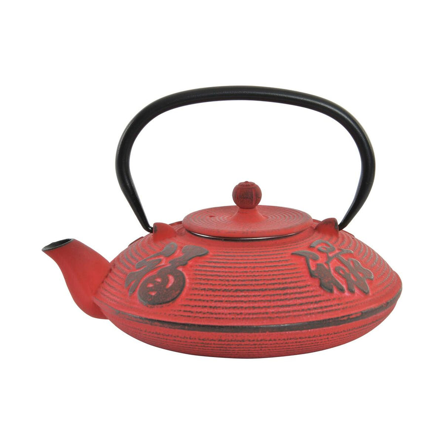 Teapot DKD Home Decor Red 800 ml