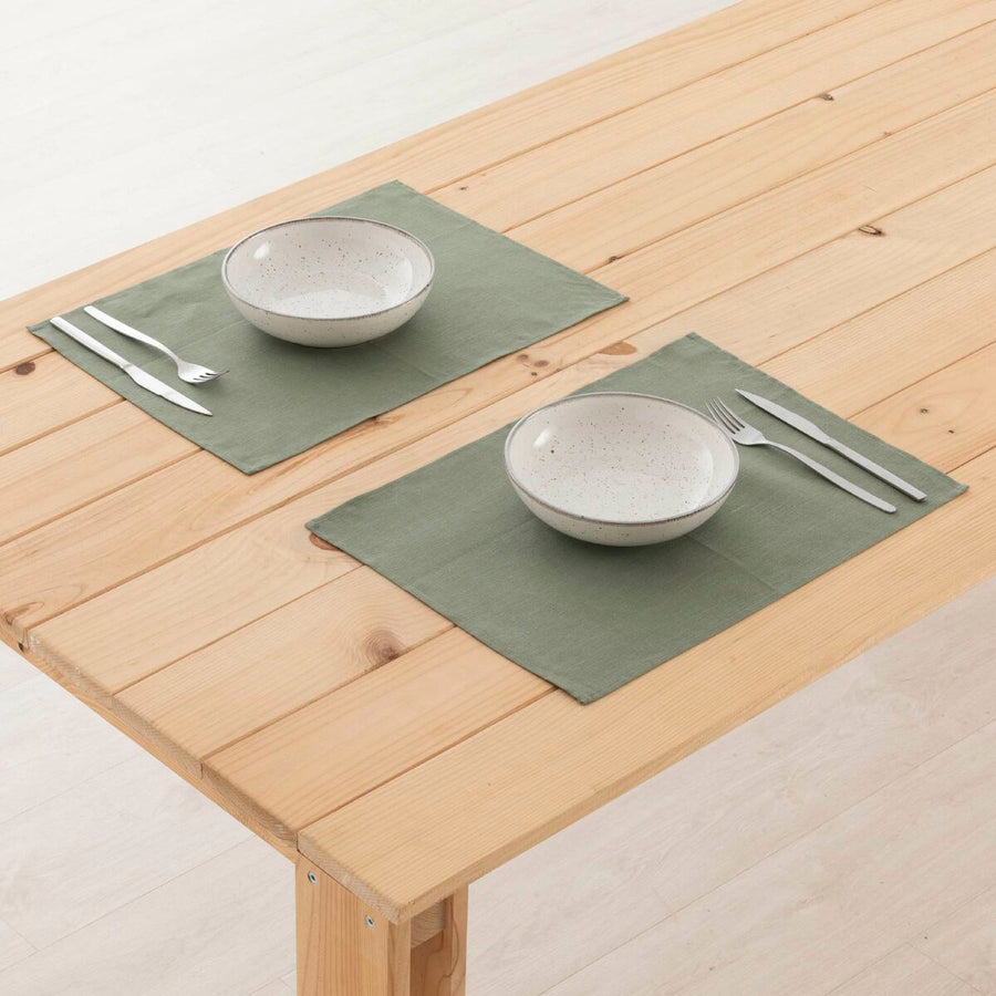 Place mat Belum Green 45 x 35 cm 2 Units