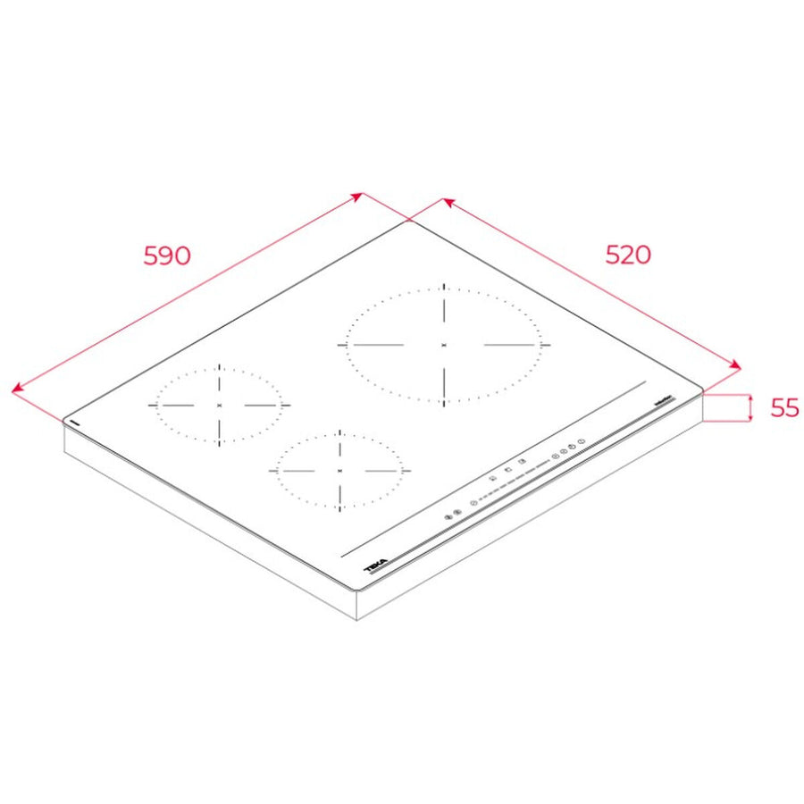 Induction Hot Plate Teka IBC 63 BF100