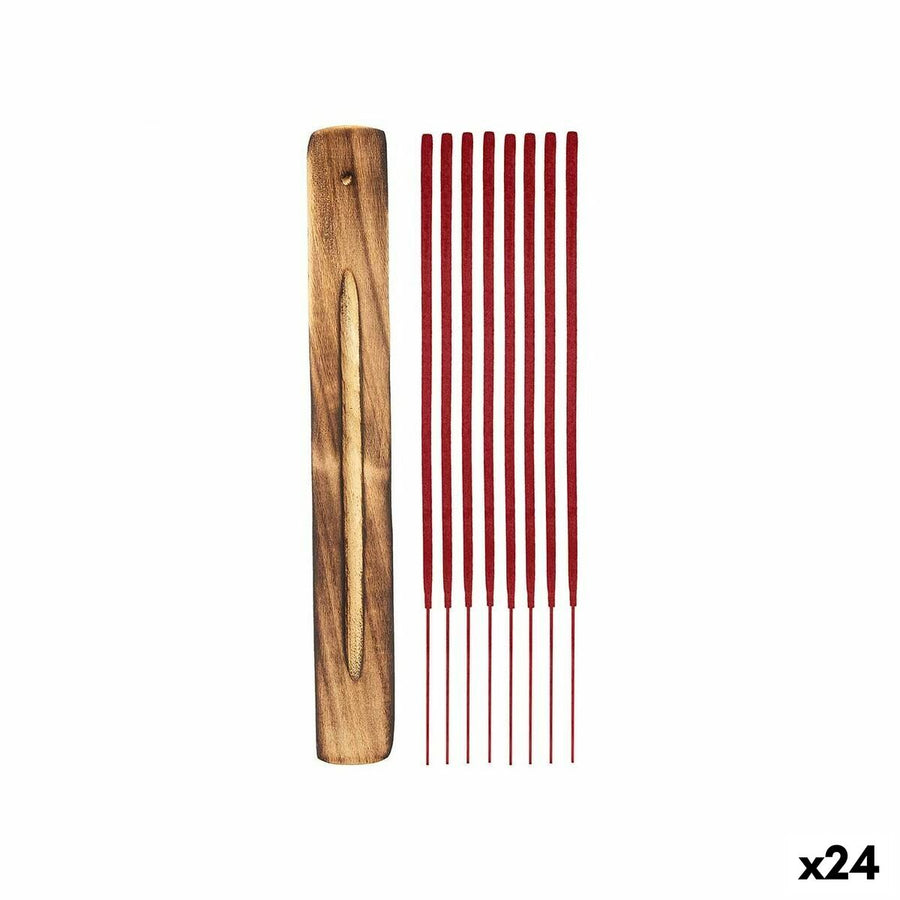 Incense set Bamboo Red fruits (24 Units)