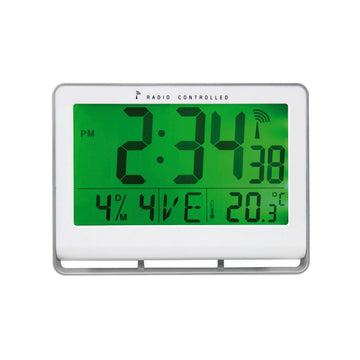 Table clock Archivo 2000 ABS Rectangular Grey