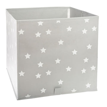 Multi-purpose basket Atmosphera Children's Stars Textile (29 x 29 x 29 cm)