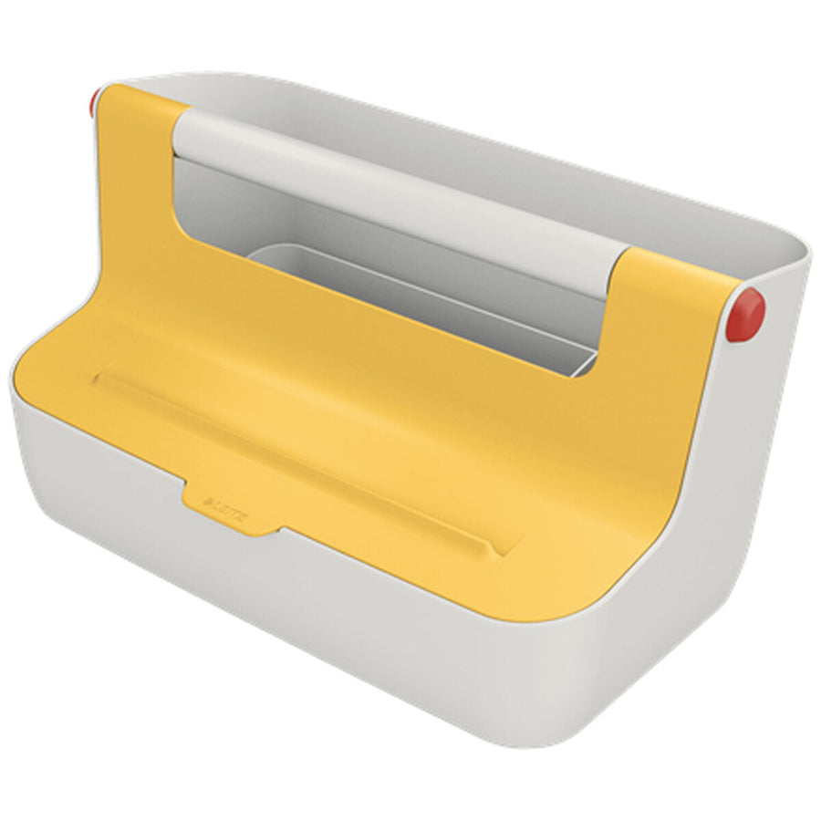 Storage Box Leitz Cosy Carrying handle Yellow ABS (21,4 x 19,6 x 36,7 cm)