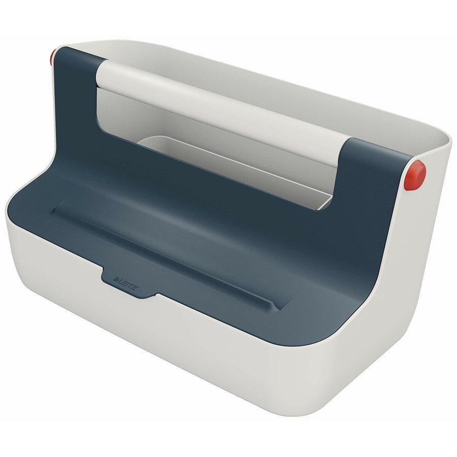 Storage Box Leitz Cosy Carrying handle Grey ABS (21,4 x 19,6 x 36,7 cm)