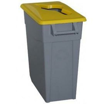 Recycling Waste Bin Denox 65 L Yellow