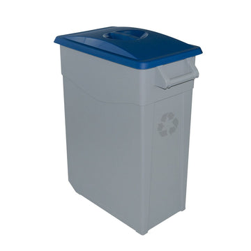 Recycling Waste Bin Denox 65 L Blue