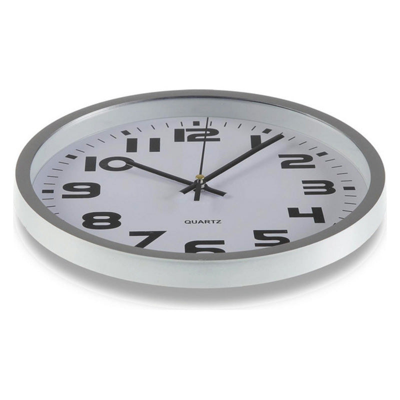 Wall Clock Versa Plastic 3,8 x 25 x 25 cm