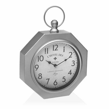 Wall Clock Versa GY Metal (28 x 8 x 40 cm)