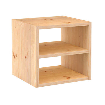 Shelves Astigarraga Dinamic 1 Cubes Modular Natural Pinewood (36,2 x 33 x 36,2 cm)