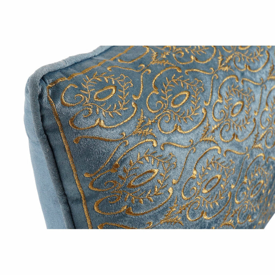 Cushion DKD Home Decor 8424001850396 Blue Golden 50 x 10 x 30 cm