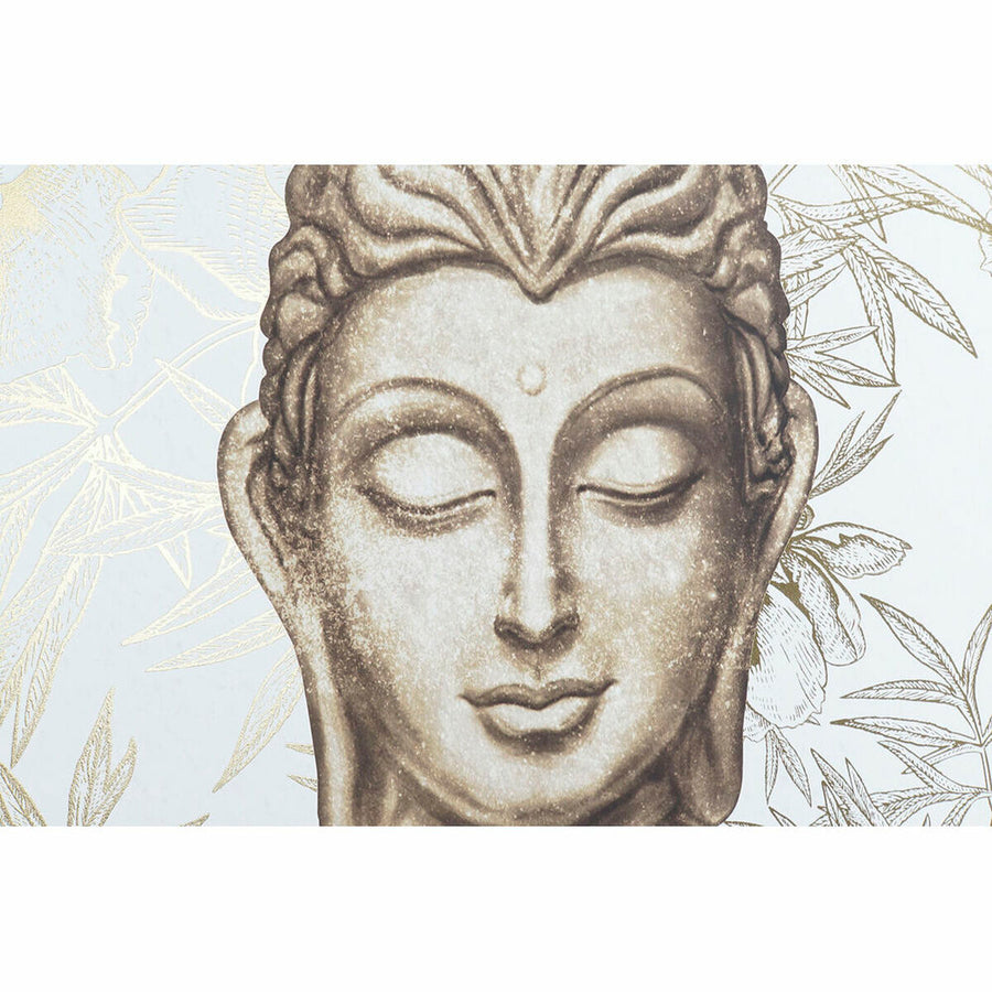 Painting DKD Home Decor 83 x 4,5 x 122,5 cm Buddha Oriental (2 Units)