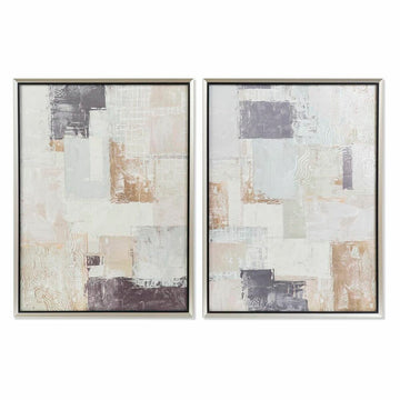 Painting DKD Home Decor Abstract 60 x 3 x 80 cm Modern (2 Units)