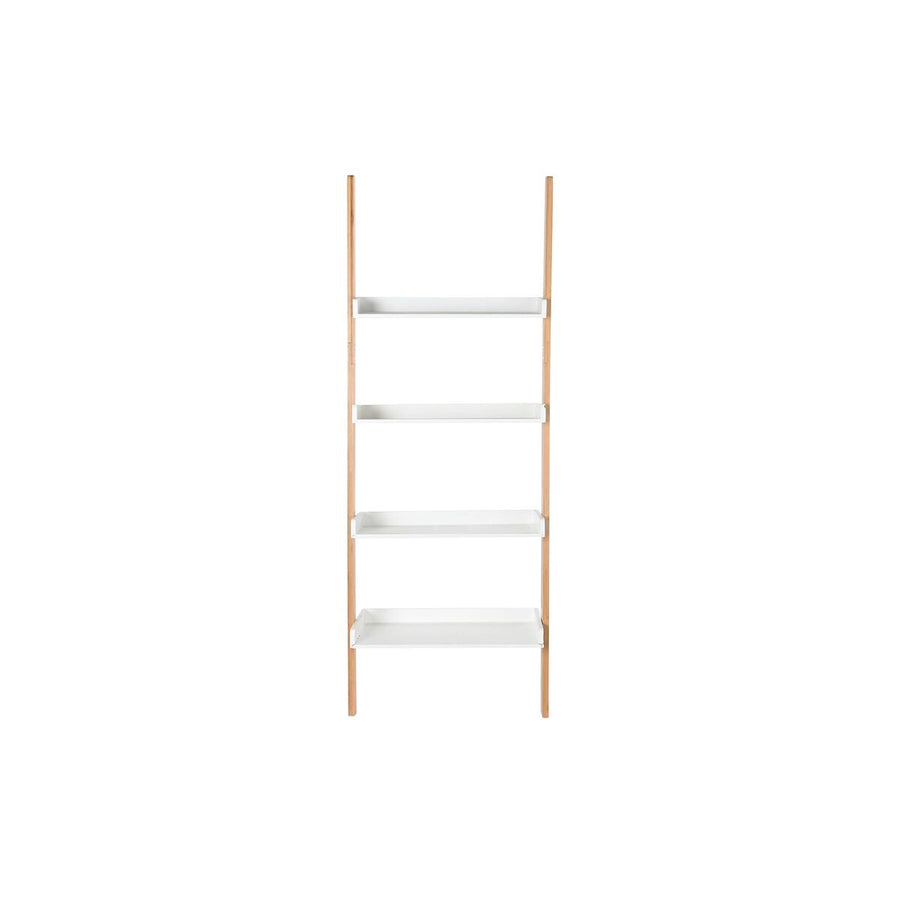 Shelves DKD Home Decor 57 x 30 x 152 cm Natural White Bamboo MDF Wood