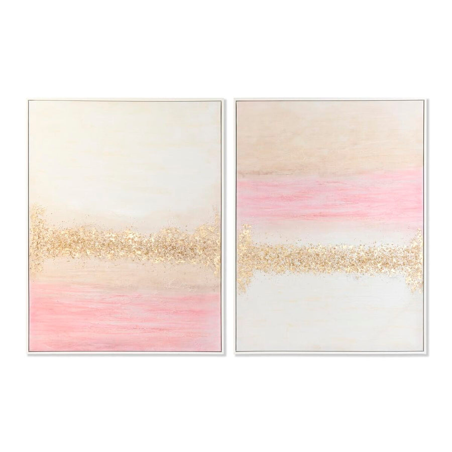 Painting DKD Home Decor Abstract 90 x 4 x 120 cm Modern (2 Units)