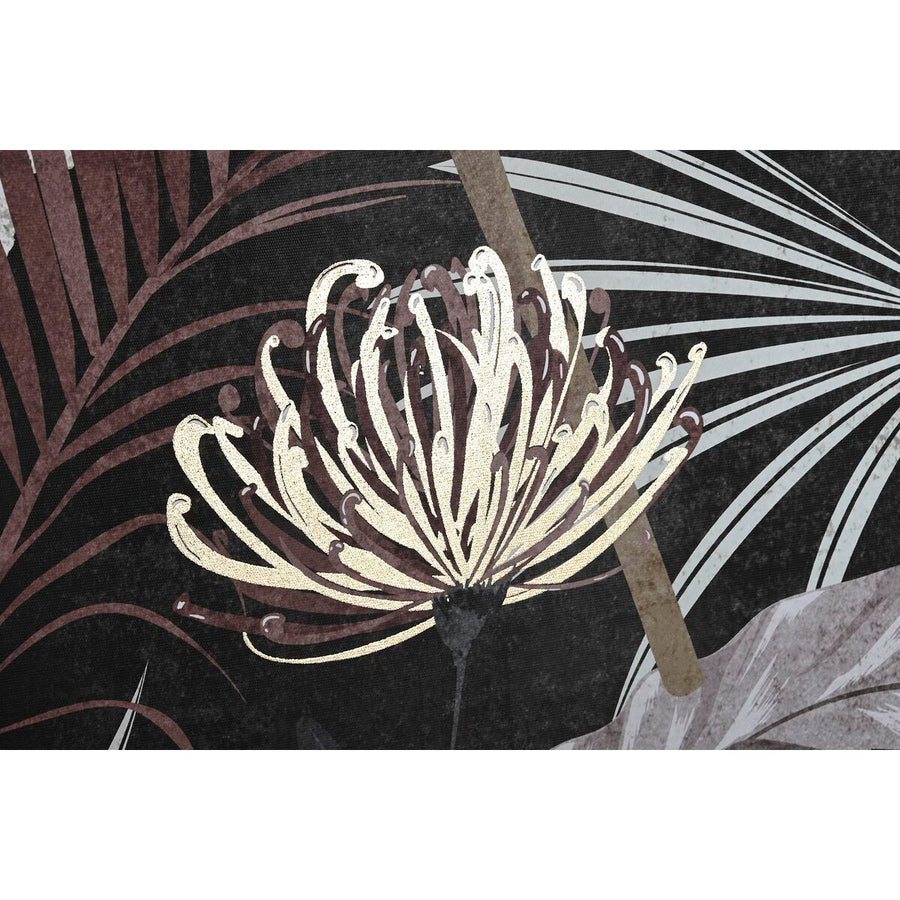 Painting DKD Home Decor 83 x 4,5 x 122,5 cm 83 x 4,5 x 123 cm Tropical Leaf of a plant (2 Units)