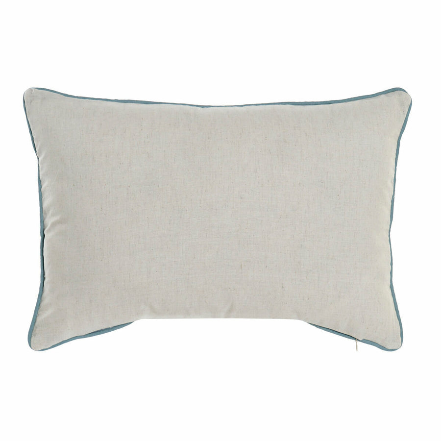 Cushion cover DKD Home Decor 60 x 1 x 40 cm Blue Traditional