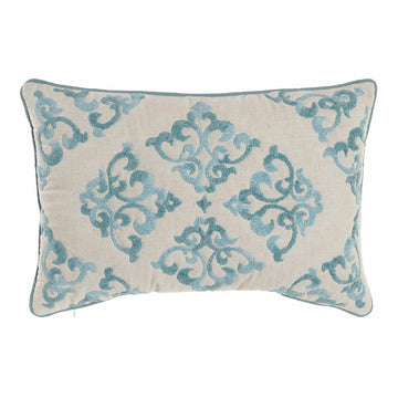 Cushion cover DKD Home Decor 60 x 1 x 40 cm Blue Traditional