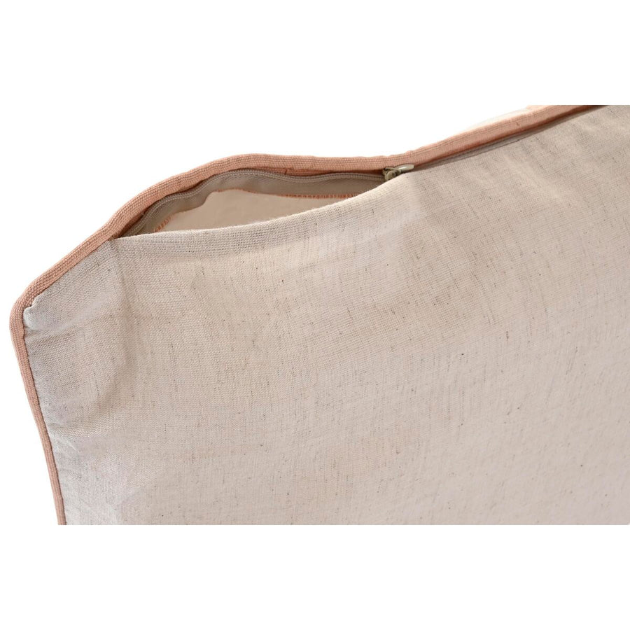 Cushion DKD Home Decor 60 x 15 x 40 cm 60 x 1 x 40 cm Beige Aluminium Traditional