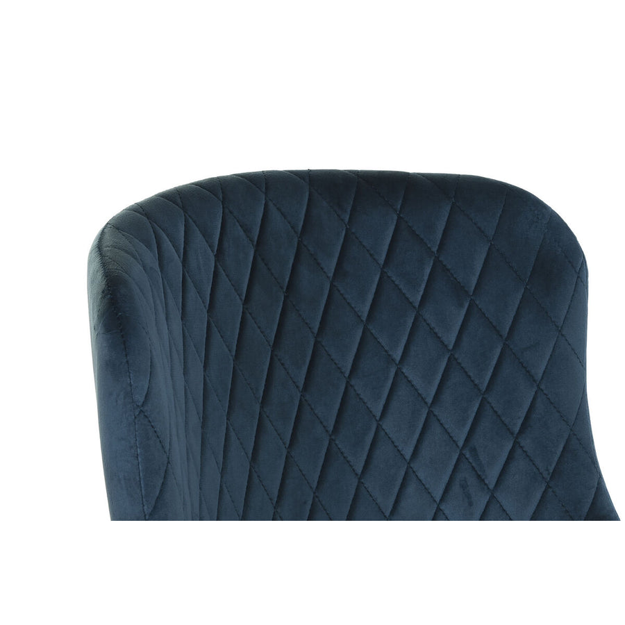 Stool DKD Home Decor 47 x 58 x 96,5 cm Metal Navy Blue