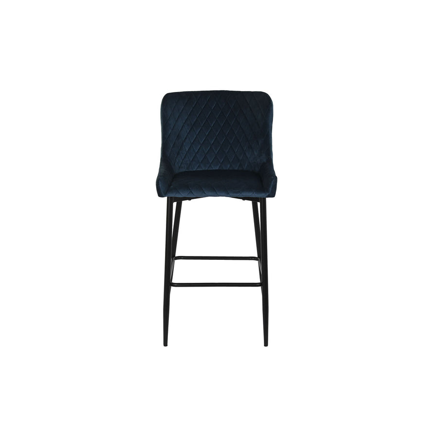 Stool DKD Home Decor 47 x 58 x 96,5 cm Metal Navy Blue