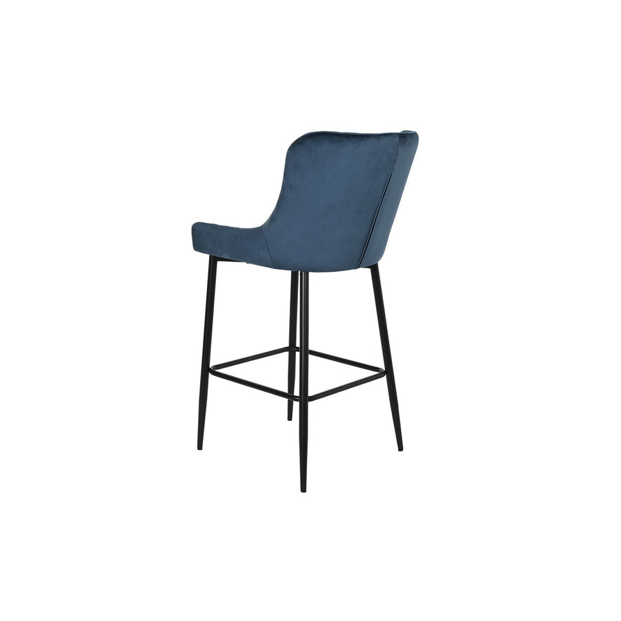 Stool DKD Home Decor 47 x 58 x 96,5 cm Metal Navy Blue