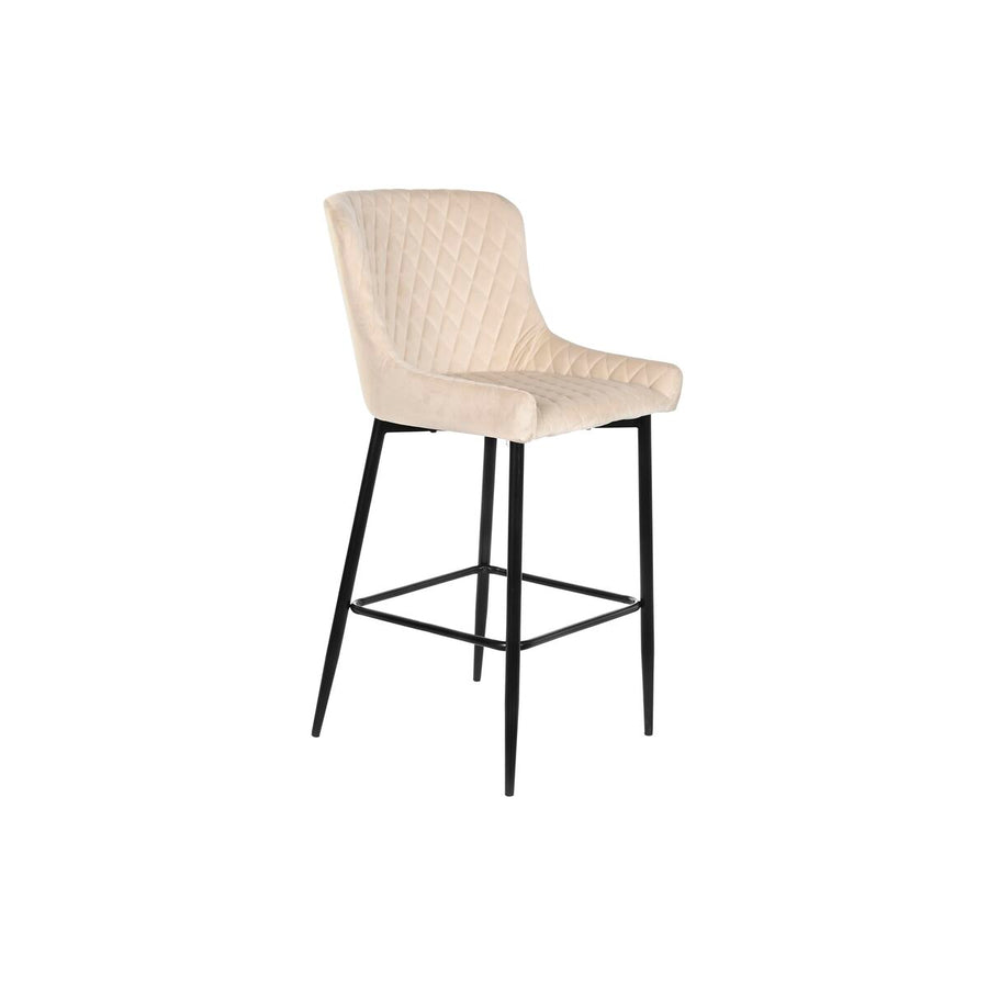 Stool DKD Home Decor 58,5 x 48,5 x 96,5 cm 48 x 55 x 100 cm 48 x 55 x 96,5 cm Black Beige Metal