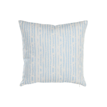 Cushion DKD Home Decor Stripes Blue White 45 x 15 x 45 cm Mediterranean