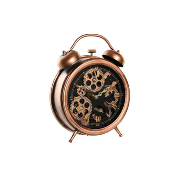 Table clock DKD Home Decor Crystal Copper Aluminium Iron Vintage