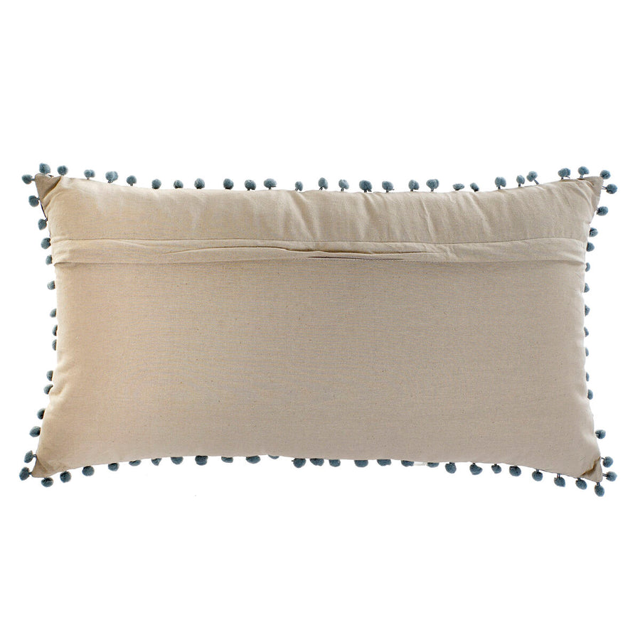 Cushion DKD Home Decor 36 x 15 x 60 cm Beige Blue