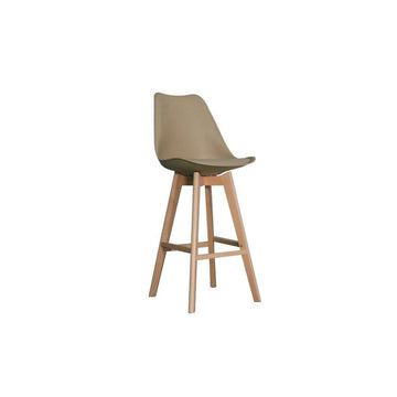 Stool DKD Home Decor 48,5 x 55 x 109 cm Beige Polyurethane Beech