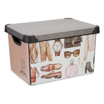 Storage Box Vintage With handles Vintage 17 L 27,5 x 22 x 36,5 cm