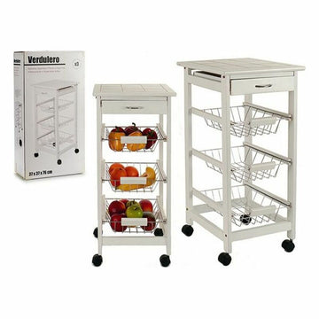 Vegetable trolley 3 tier stand (37 x 76 x 37 cm)