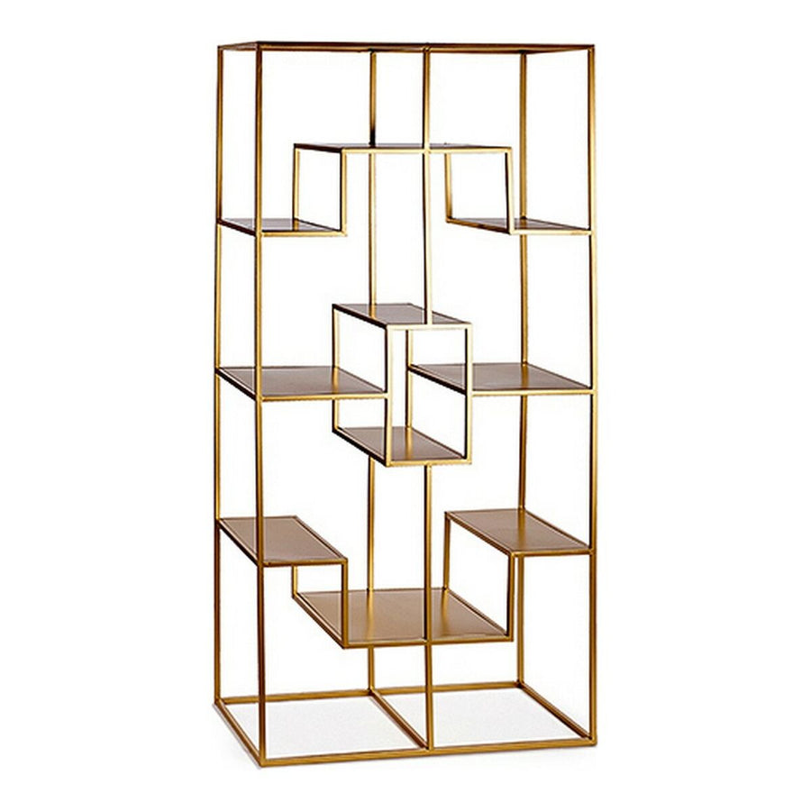 Shelves Metal Metal Golden (45 x 200 x 100 cm)