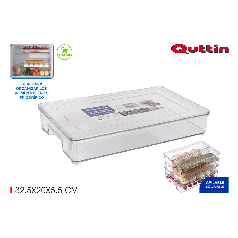 Multi-Purpose Organiser Quttin With lid (32,5 x 20 x 5,5 cm)