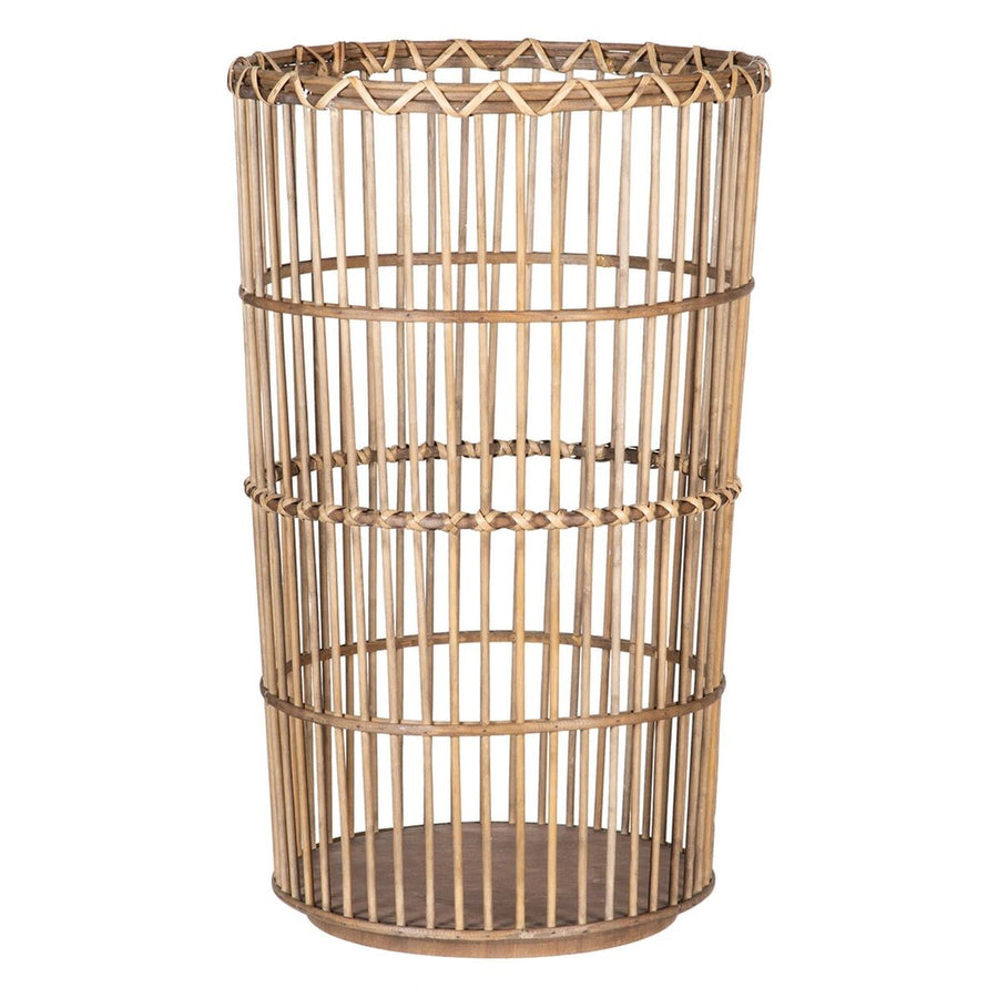 Set of Baskets 42 x 42 x 69 cm Natural Bamboo (2 Pieces)