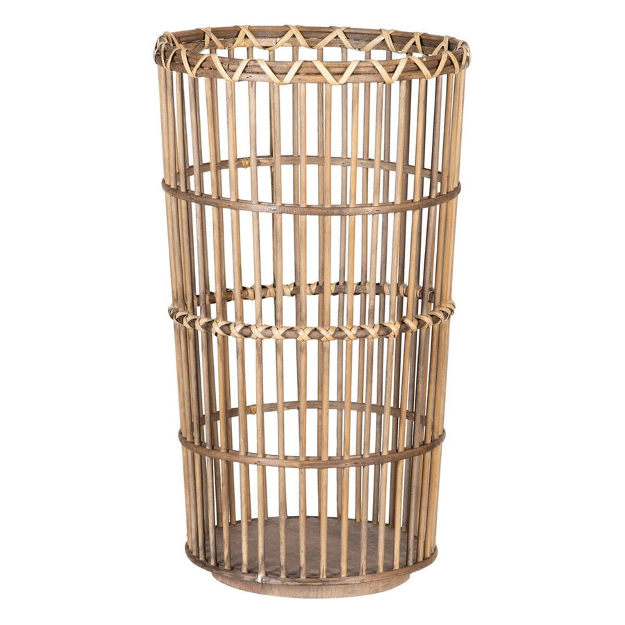 Set of Baskets 42 x 42 x 69 cm Natural Bamboo (2 Pieces)