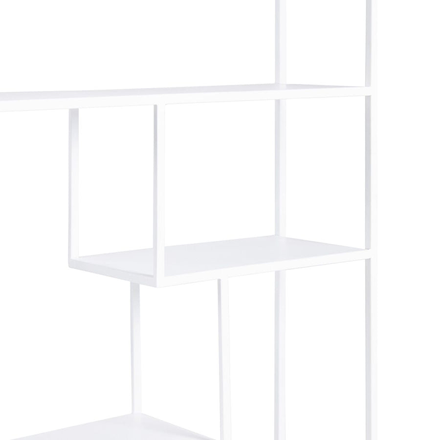 Shelves SQUARE Metal White 80 x 26 x 180 cm