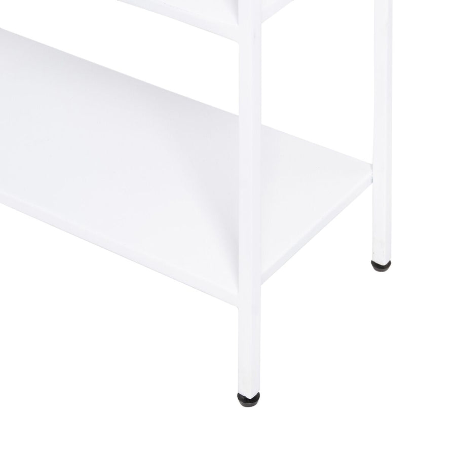 Shelves SQUARE Metal White 80 x 26 x 180 cm