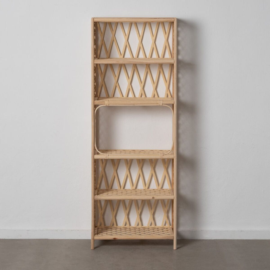 Shelves RATÁN 64 x 34,5 x 171 cm Natural Bamboo