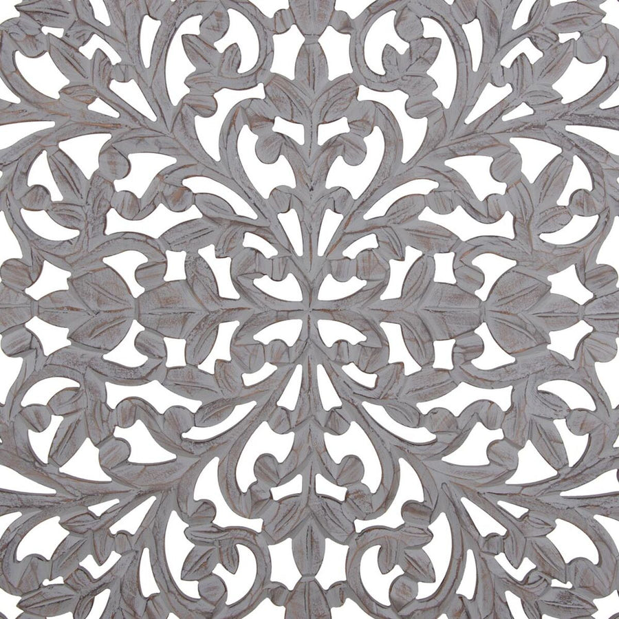 Wall Decoration Grey 90 x 1 x 90 cm DMF