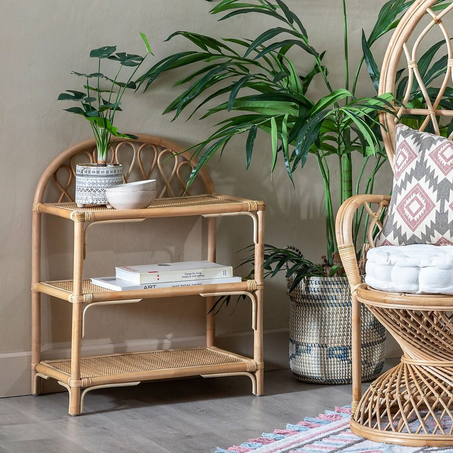 Shelves 60 x 41 x 80,5 cm Natural Rattan