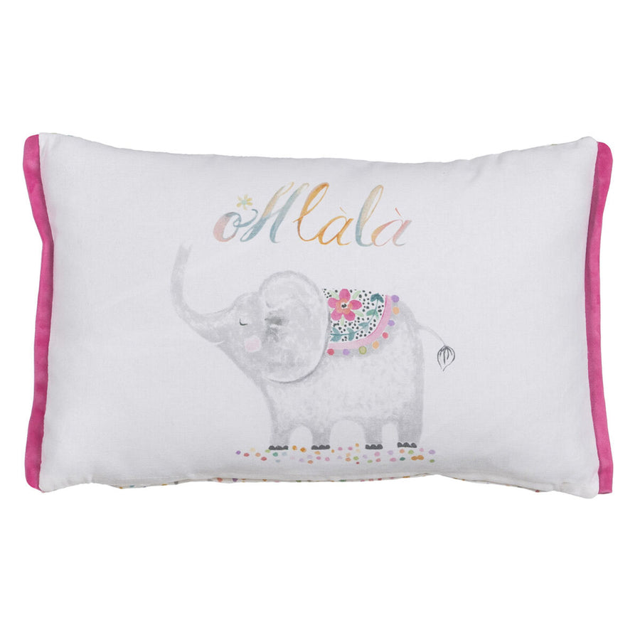 Cushion Children's Elephant 100% cotton 45 x 30 cm