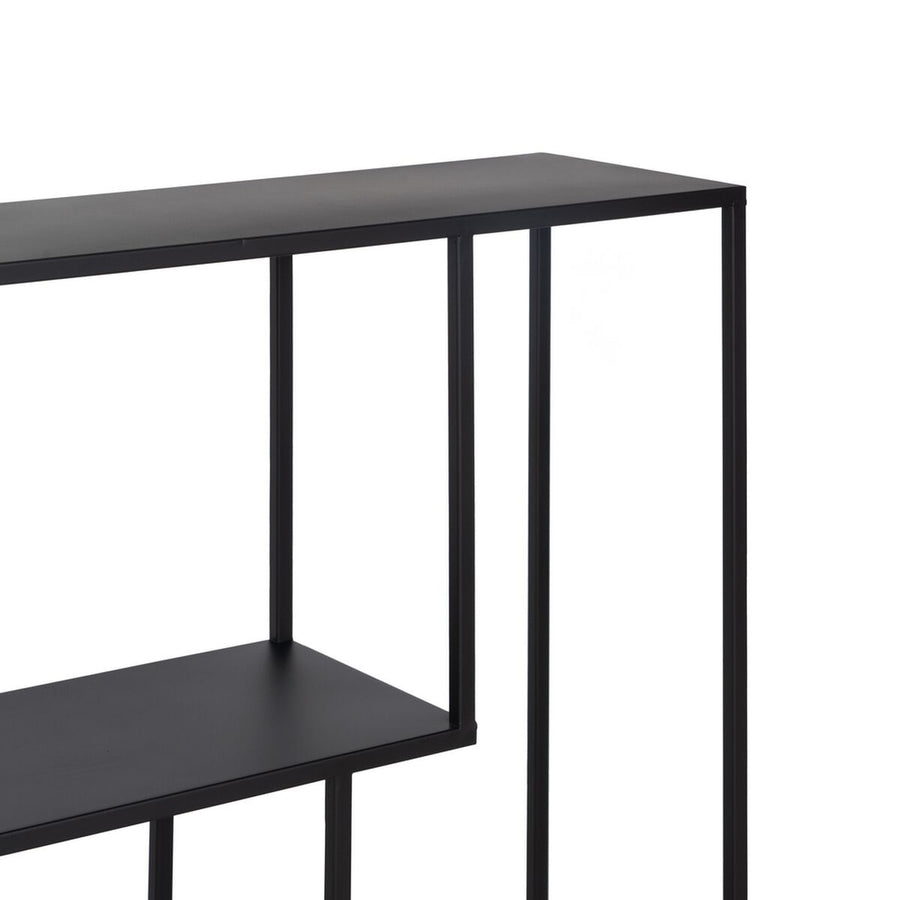 Shelves 65 x 25 x 110 cm Black Metal