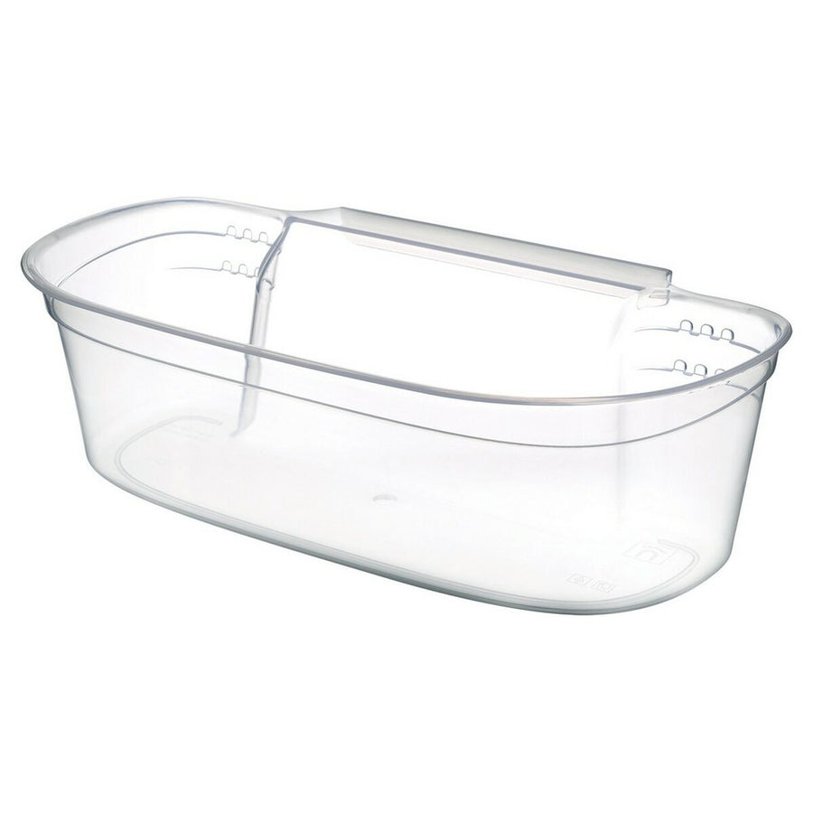 Rubbish Bin Gondol_G-550 Transparent White Plastic