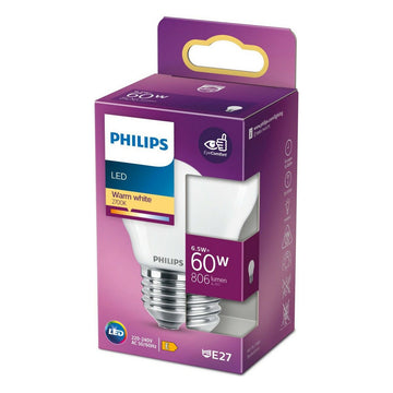 LED lamp Philips 8718699762858 4,5 x 7,8 cm E27 E 6,5 W 806 lm (2700 K)