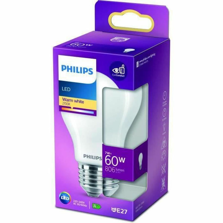 LED lamp Philips Equivalent  60 W