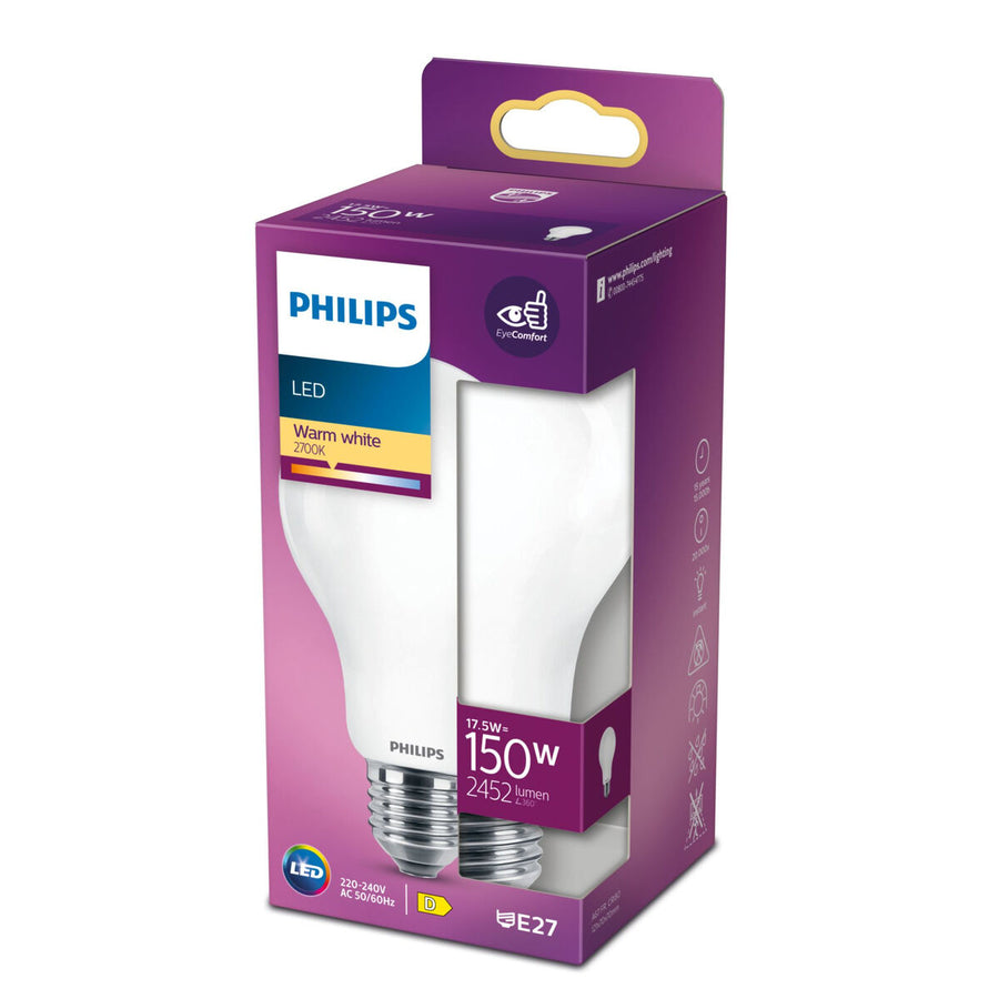 LED lamp Philips Standard 2452 lm E27 D 17,5 W 7,5 x 12,1 cm (2700 K)